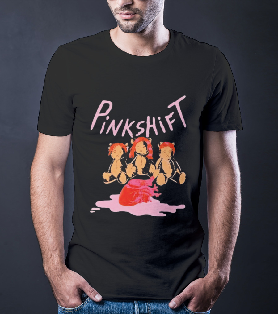 Pinkshift Bears With Heart And Splash T-Shirt