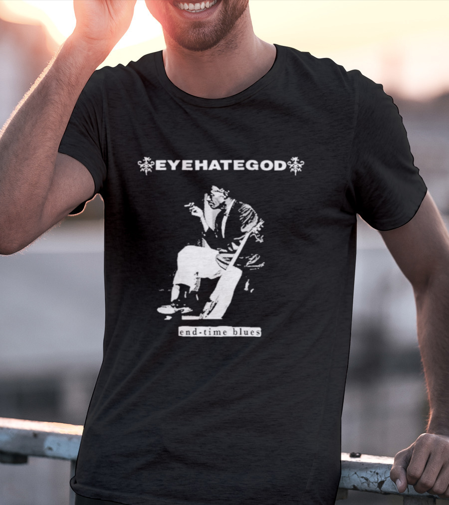 Eyehategod End Time Blues Mike IX Williams Sitting T-Shirt