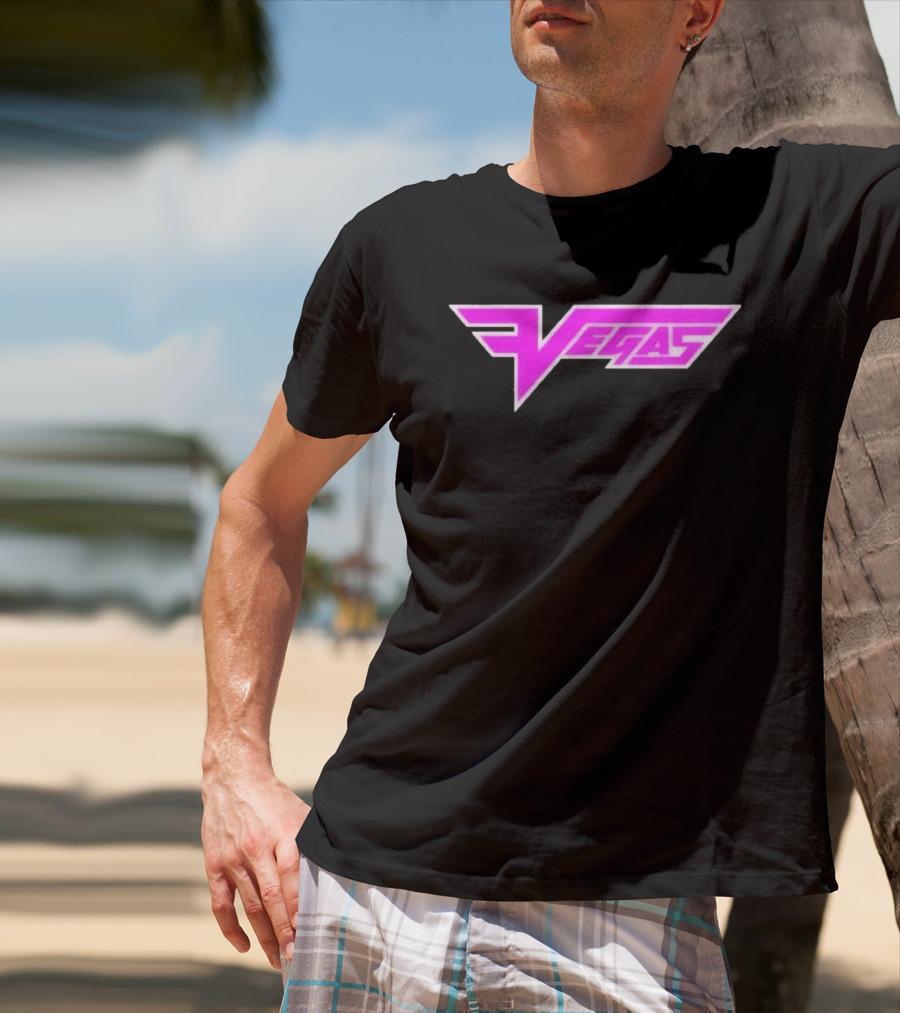Faze Vegas Neon Retro Style Gaming T-Shirt