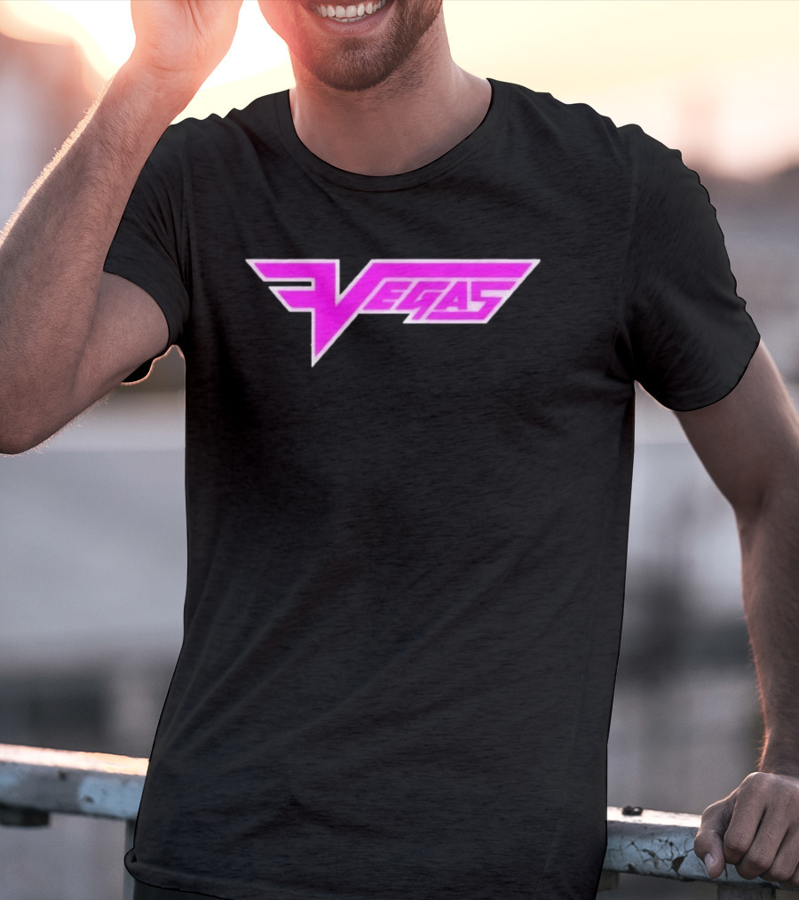 Faze Vegas Neon Retro Style Gaming T-Shirt