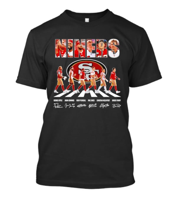 Niners San Francisco 49ers Abbey Road NFL Collaboration 2026 T-Shirt