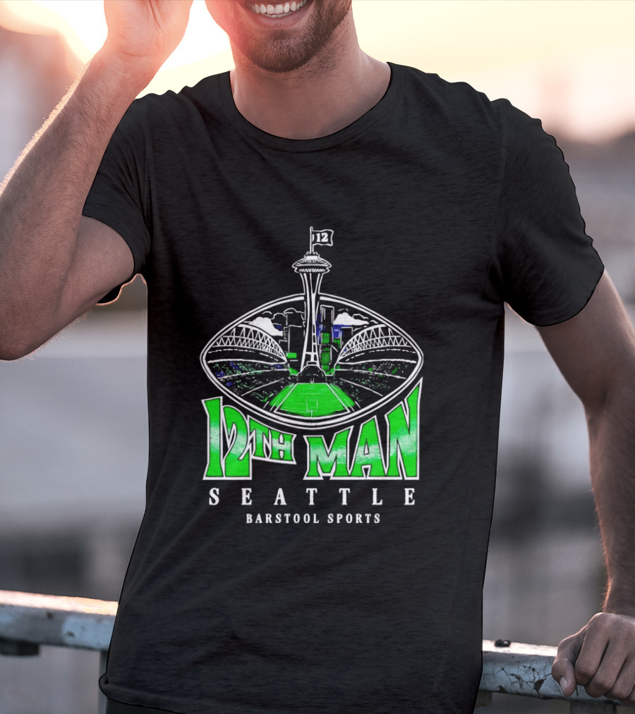 Seattle 12th Man Barstool Sports T-Shirt