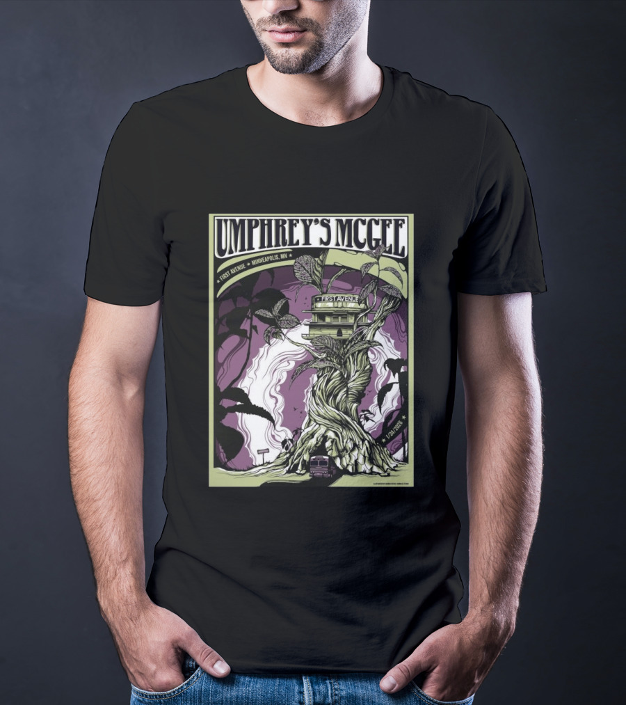Umphrey's McGee First Avenue Minneapolis MN Jan 24 2026 T-Shirt