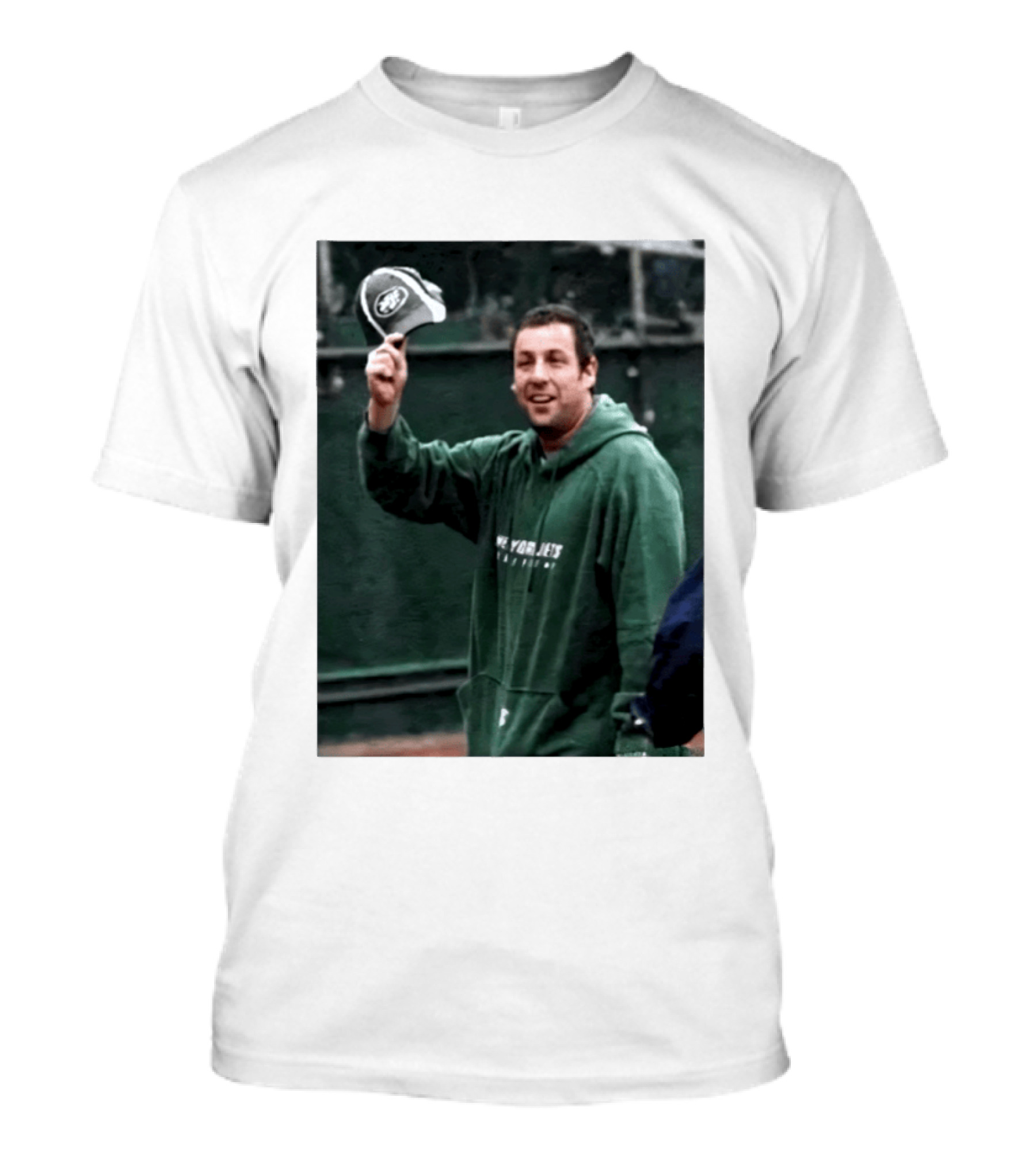 Adam Sandler New York Jets Fan Football T-Shirt
