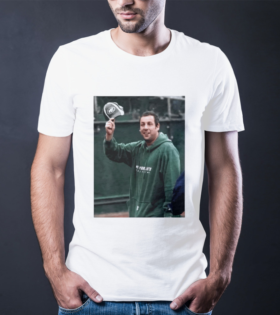 Adam Sandler New York Jets Fan Football T-Shirt