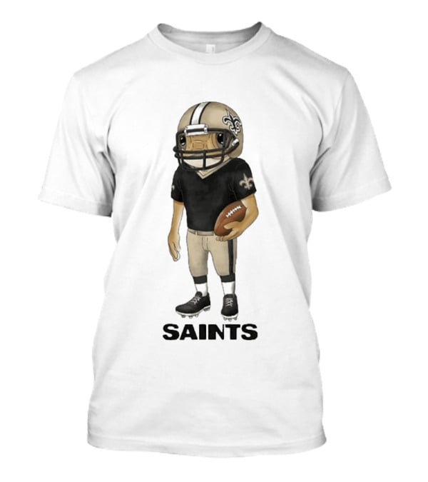 Bad Bunny New Orleans Saints Football Helmet Player T-Shirt