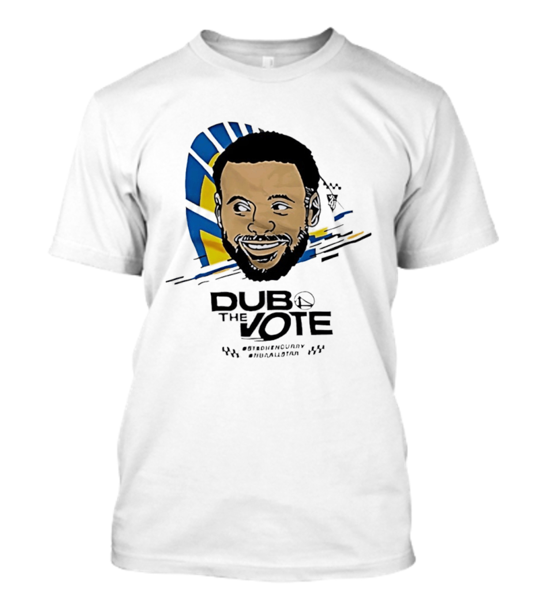 Stephen Curry Golden State Warriors Dub The Vote NBA Basketball Fan T-Shirt