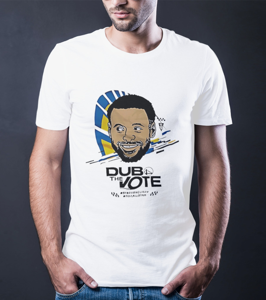 Stephen Curry Golden State Warriors Dub The Vote NBA Basketball Fan T-Shirt