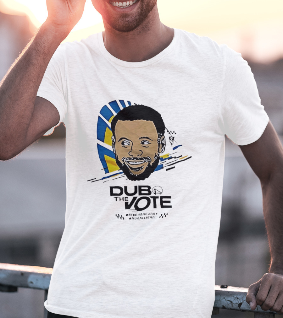 Stephen Curry Golden State Warriors Dub The Vote NBA Basketball Fan T-Shirt