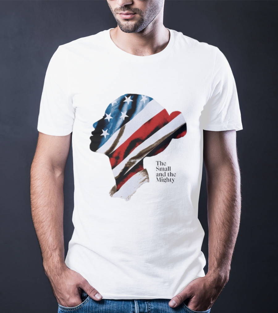 Patriotic American Flag Sharon McMahon Silhouette Stars And Stripes T-Shirt