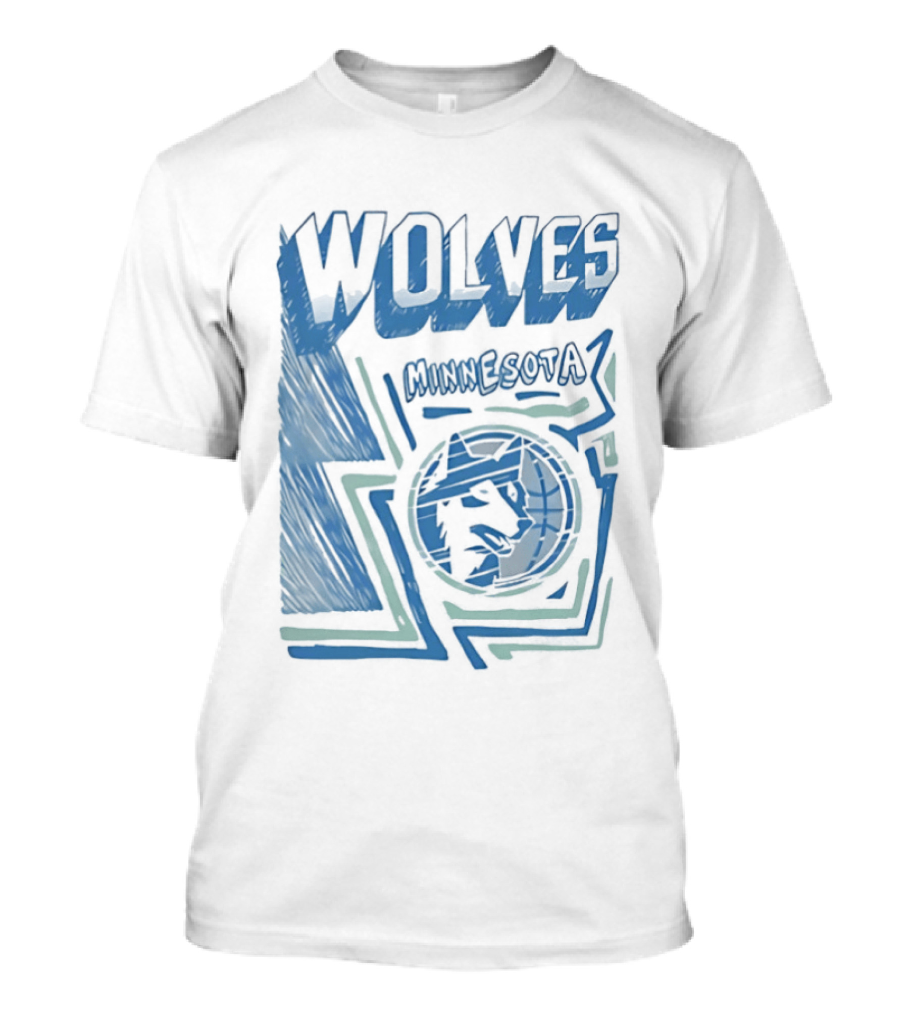 Wolves Minnesota Timberwolves Basketball Team T-Shirt