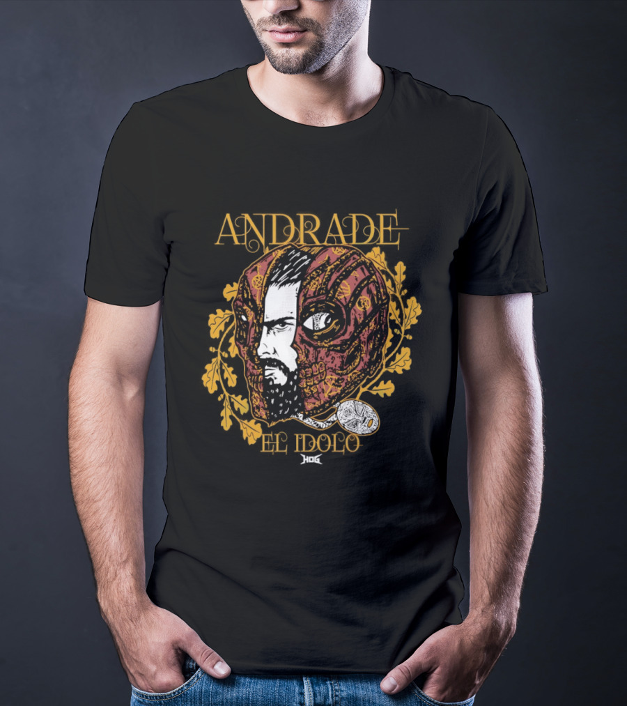 Andrade El Idolo WWE Mask T-Shirt