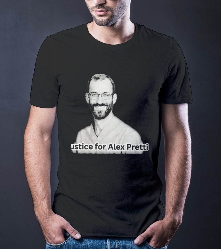 Justice For Alex Pretti Memorial T-Shirt