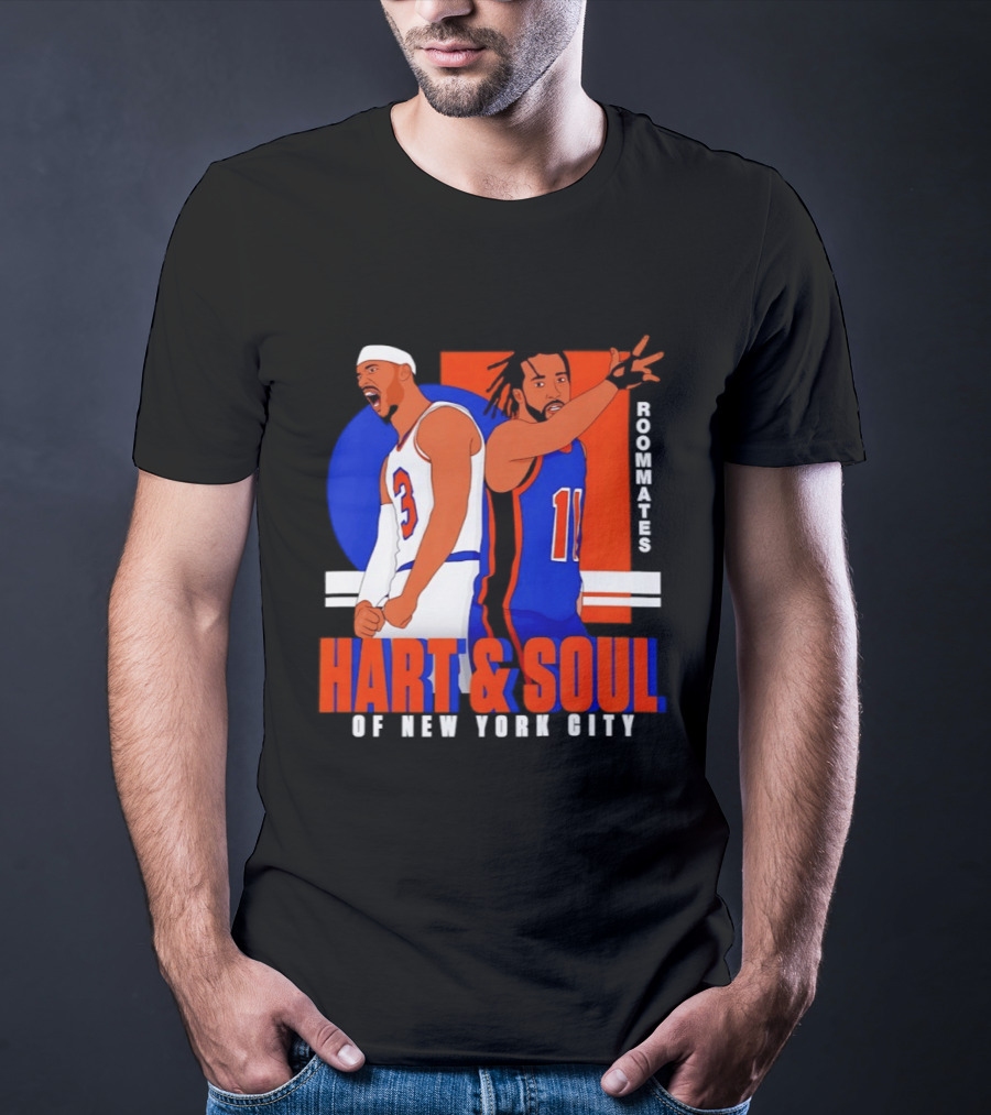 Hart And Soul Roommates Of New York City Knicks T-Shirt