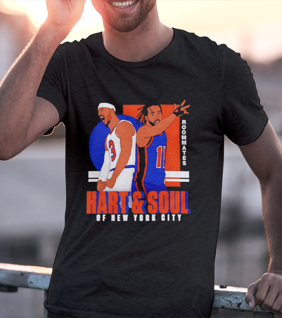 Hart And Soul Roommates Of New York City Knicks T-Shirt