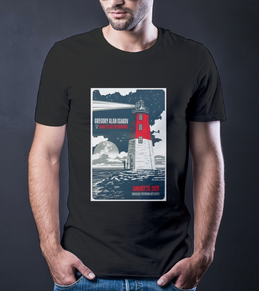 Gregory Alan Isakov Rhode Island Philharmonic Providence Performing Arts Center January 29 2026 T-Shirt
