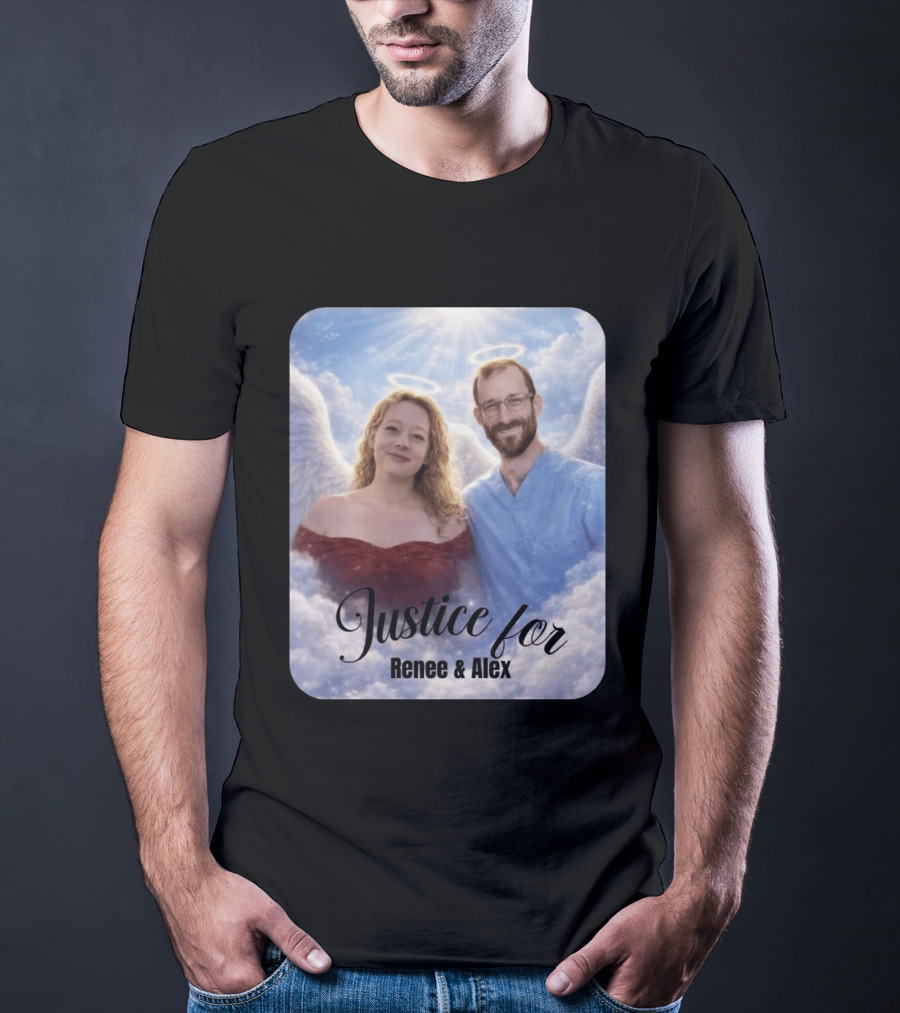 Justice For Renee And Alex Angel Wings Memorial T-Shirt