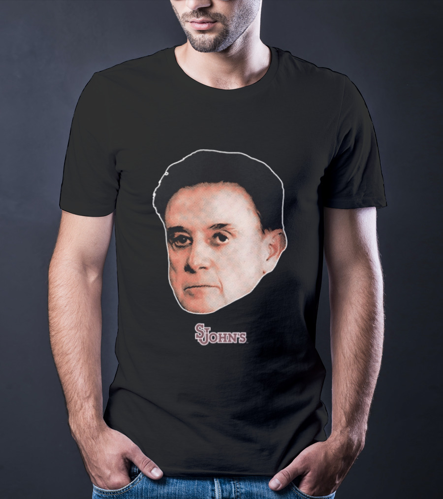 Rick Pitino Big Head St John's Red Storm T-Shirt