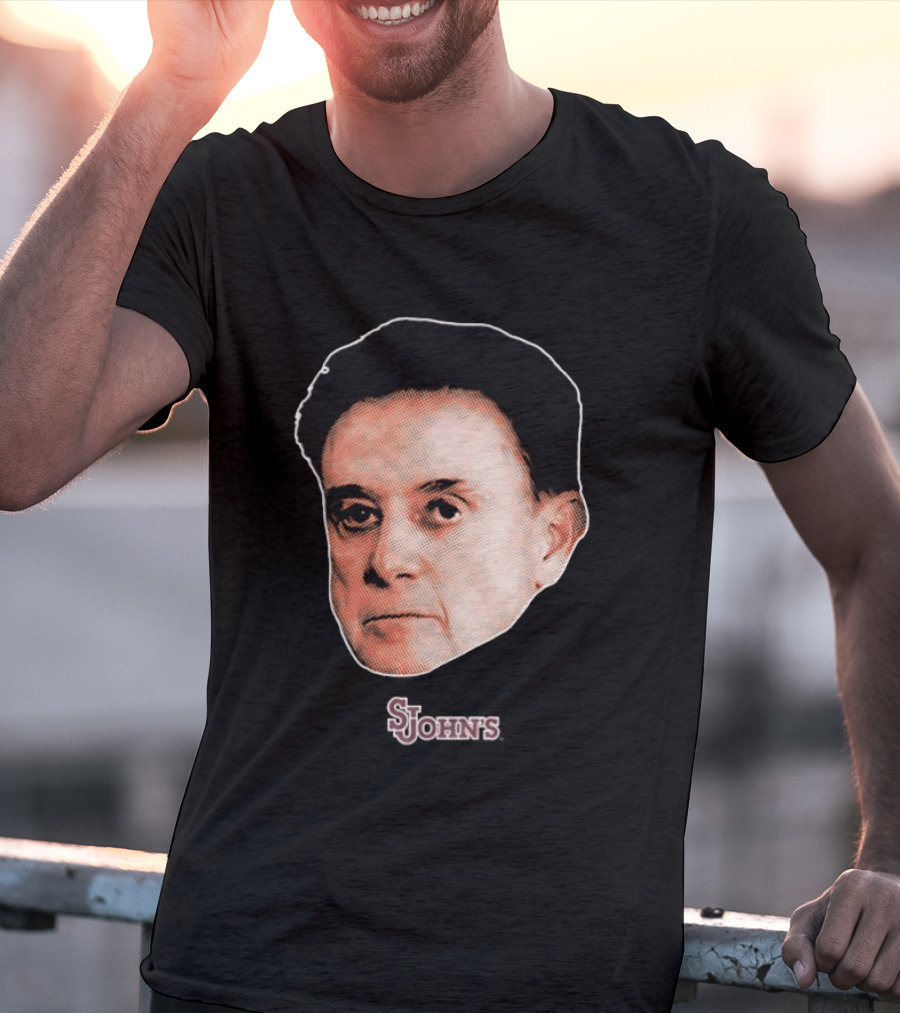 Rick Pitino Big Head St John's Red Storm T-Shirt