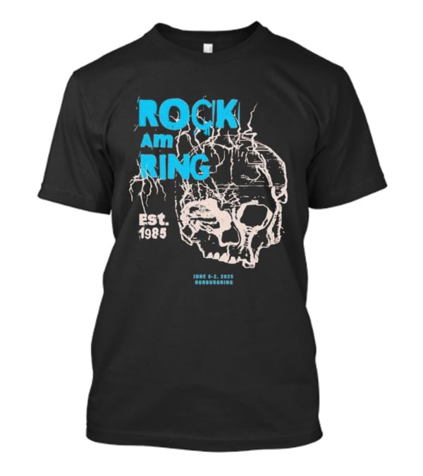 Rock Am Ring Est 1985 Skull Celebrate The Legends T-Shirt