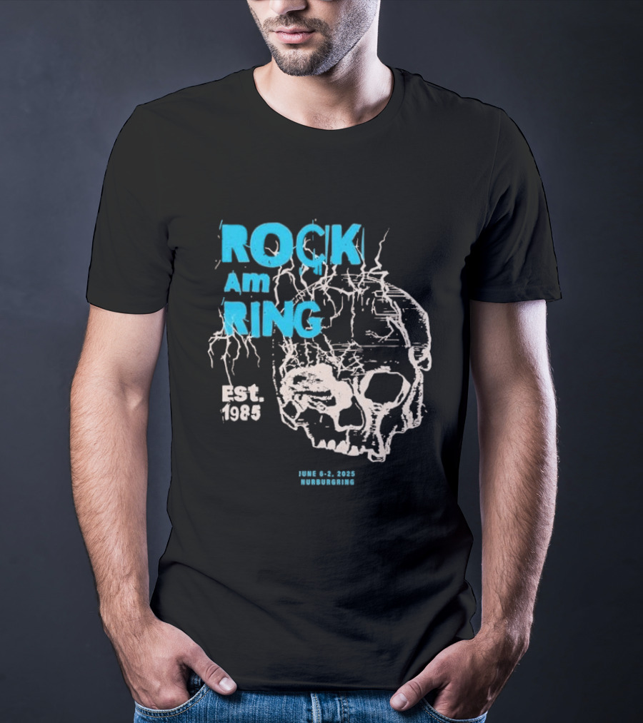 Rock Am Ring Est 1985 Skull Celebrate The Legends T-Shirt