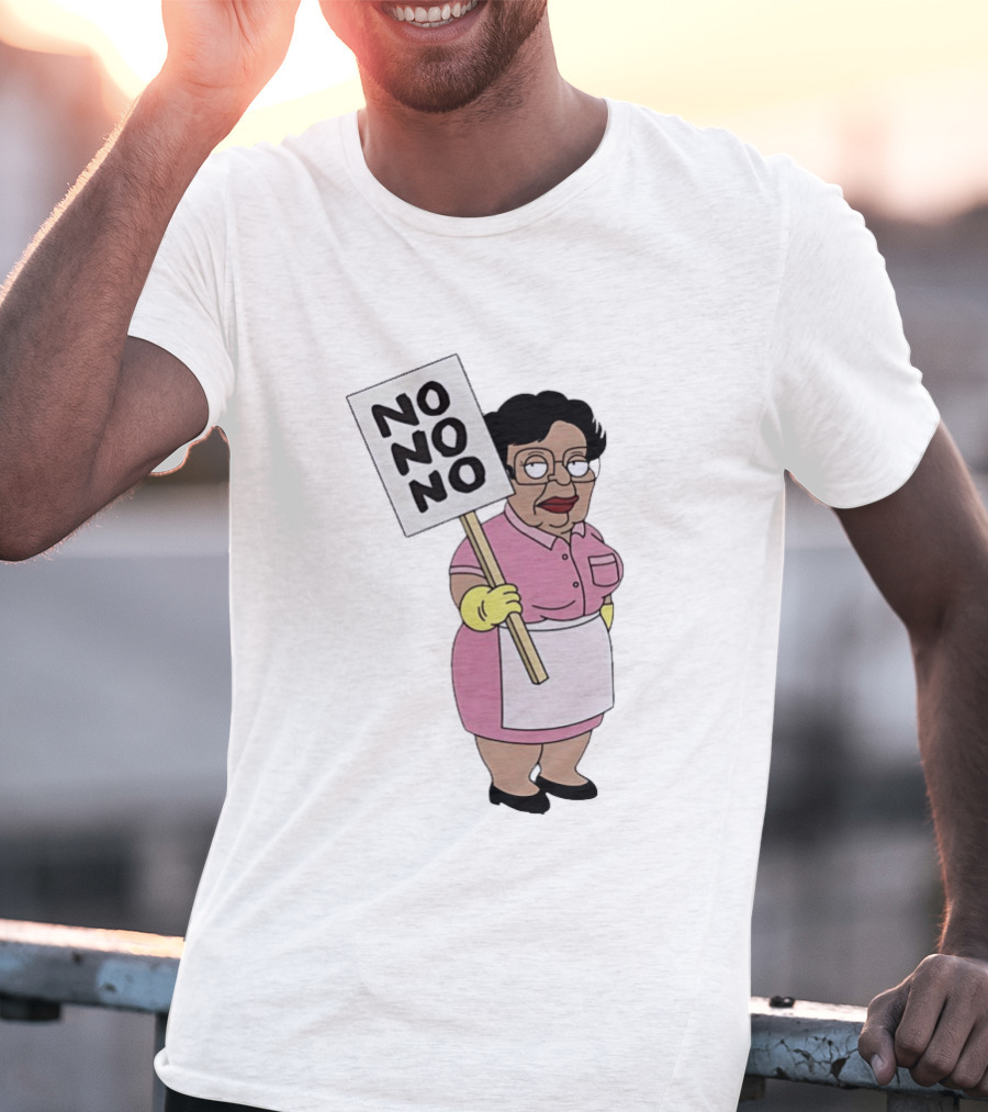 Consuela No No No Family Guy Character Sign T-Shirt