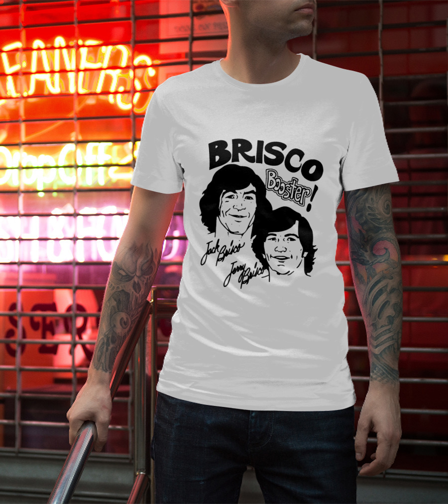 Brisco Booster Jack Brisco Jerry Brisco Signatures T-Shirt