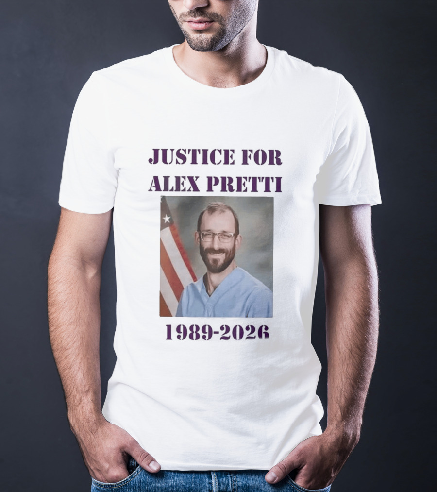 Justice For Alex Pretti 1986 2023 T-Shirt