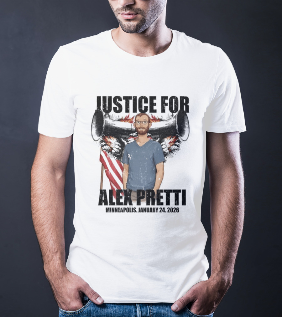 Justice For Alex Pretti Remembering August 24 2020 T-Shirt