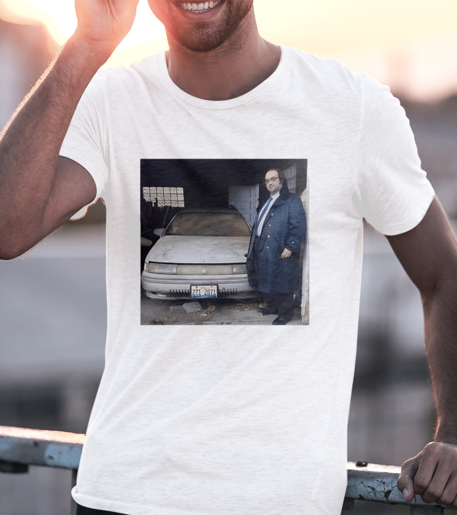 Mercury Sable Wagon 271 2071 Illinois License Plate Classic Scene T-Shirt