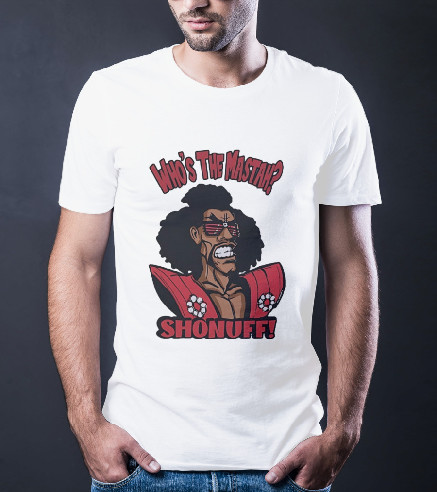 Shonuff Who's The Mastah T-Shirt