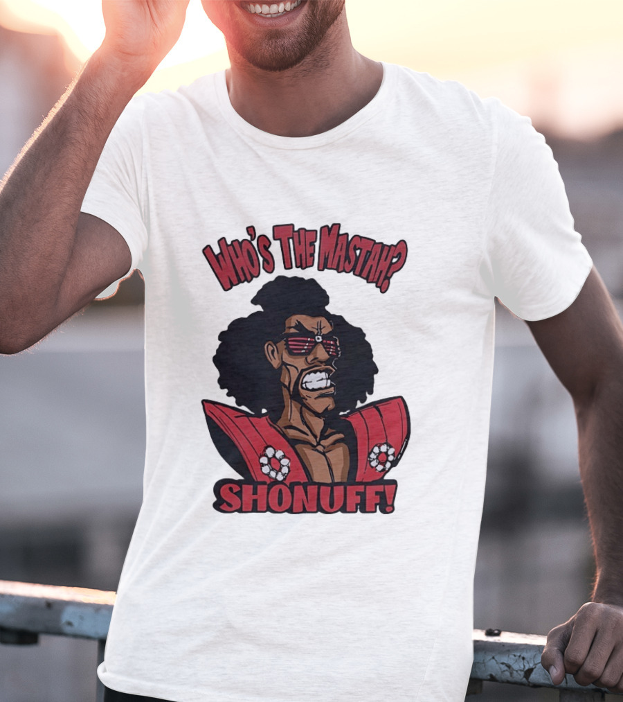 Shonuff Who's The Mastah T-Shirt
