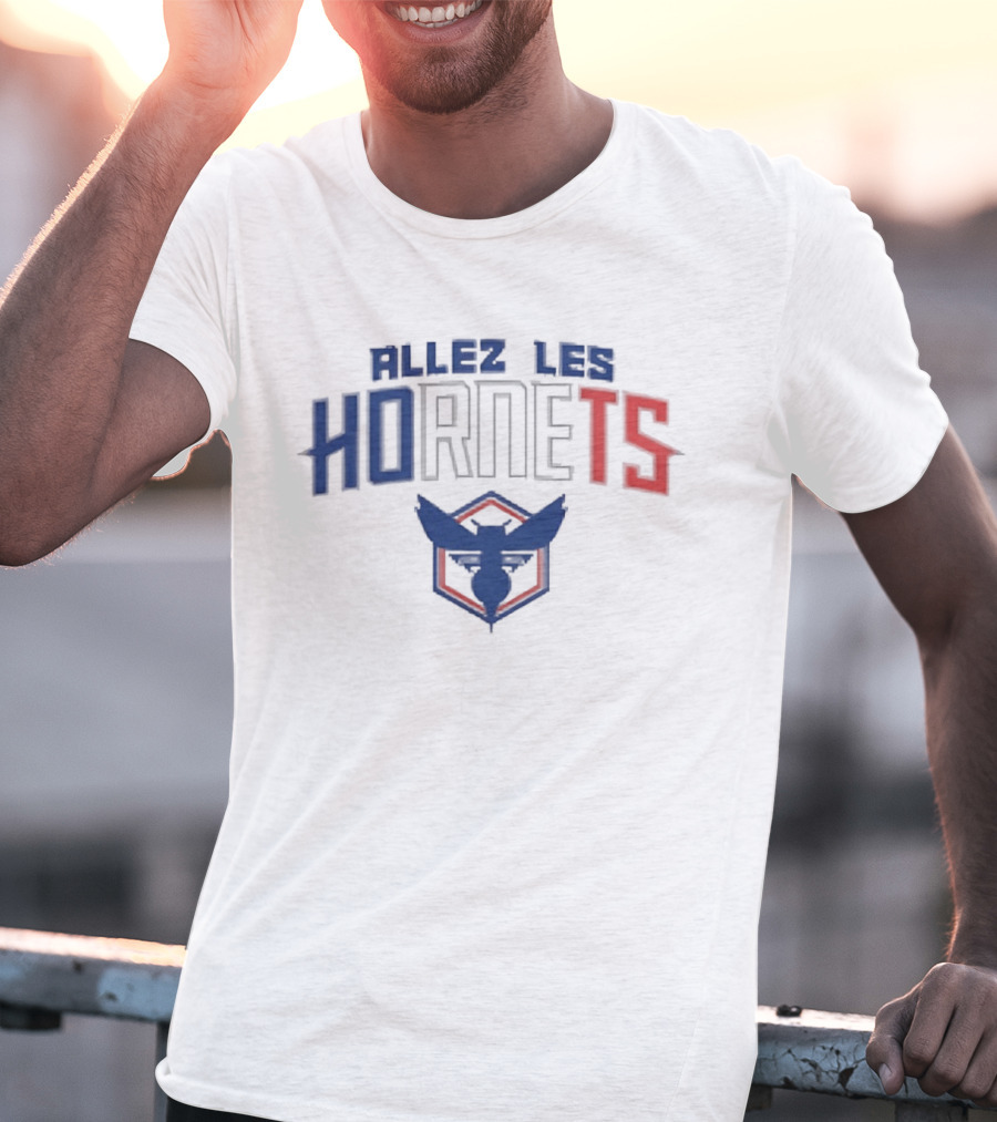 Allez Les Hornets Charlotte Buzzing Supporters T-Shirt