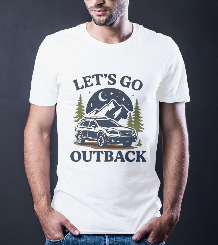 Let's Go Outback Car Night Adventure T-Shirt
