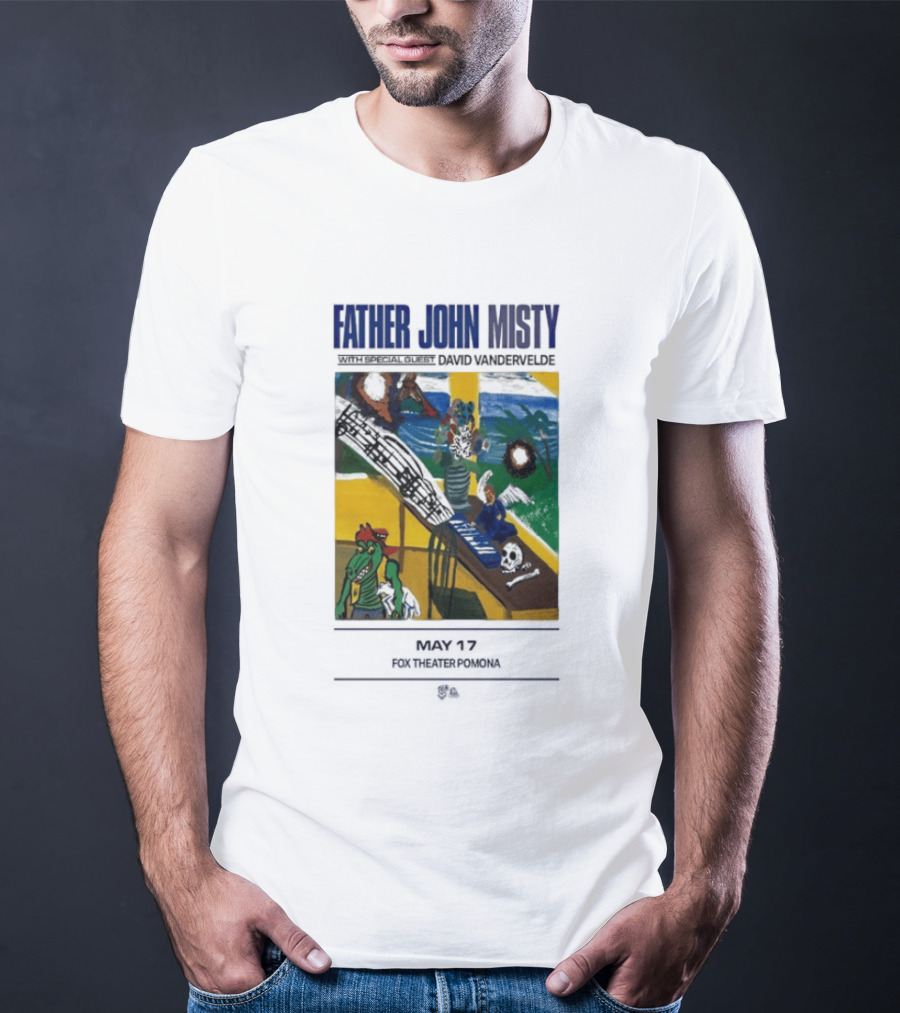Father John Misty Fox Theater Pomona May 17 2026 Surreal Musical Journey T-Shirt