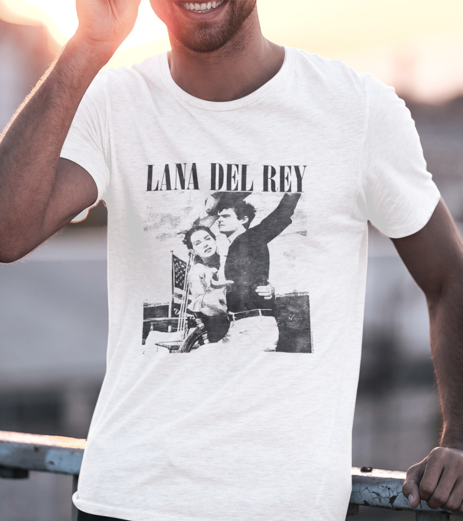 Lana Del Rey Vintage Music Photo T-Shirt