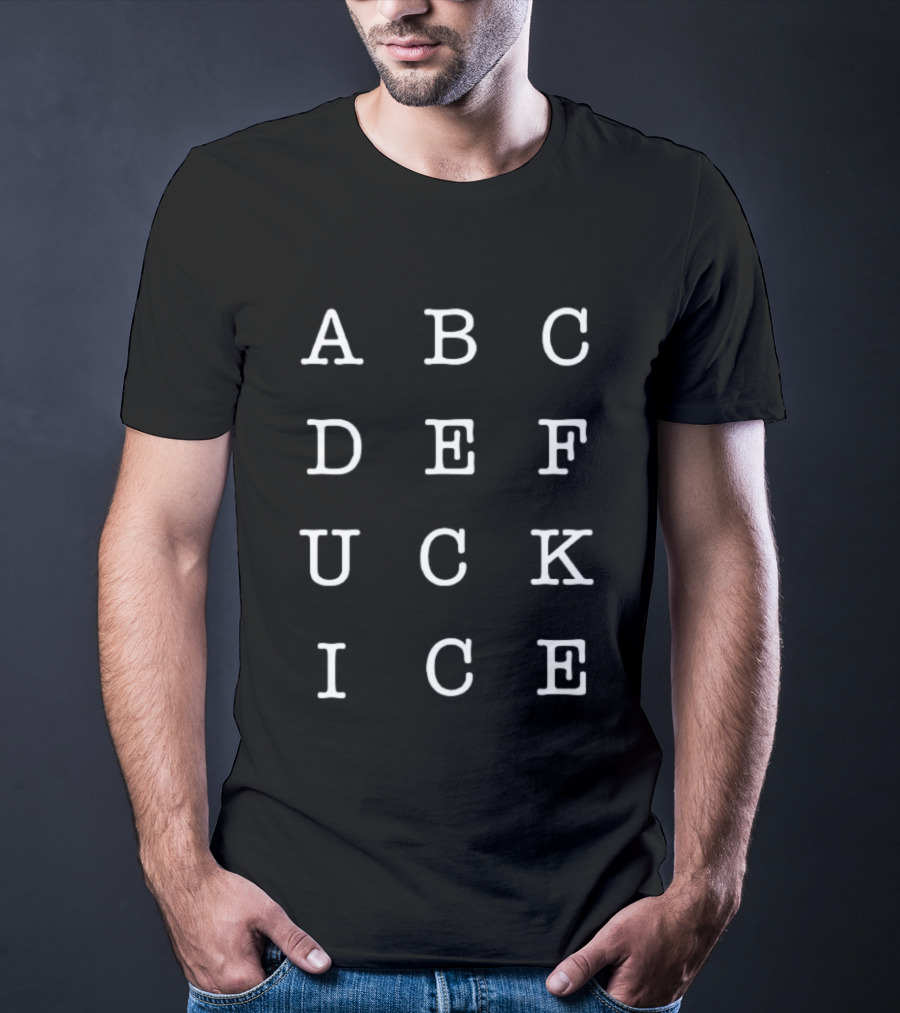 ABCDEFUCK Subtle Arrangement ICE T-Shirt