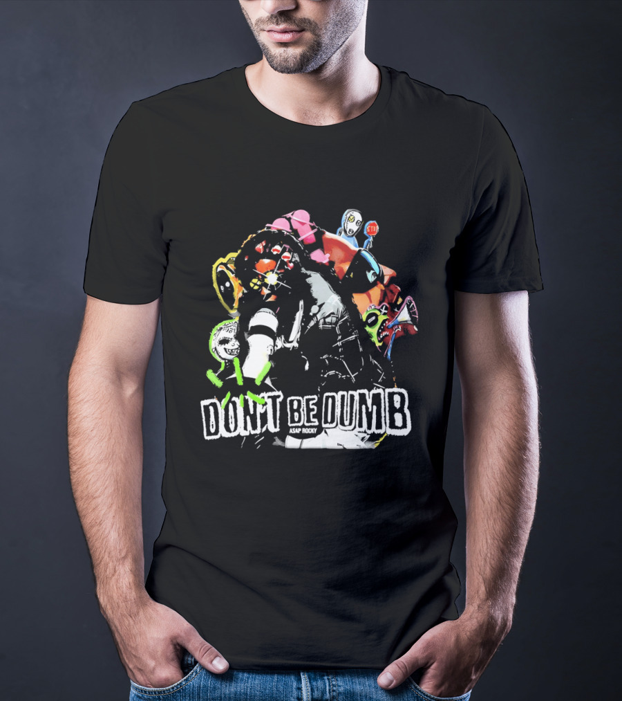 Asap Don't Be Dumb Colorful Robot 2026 T-Shirt