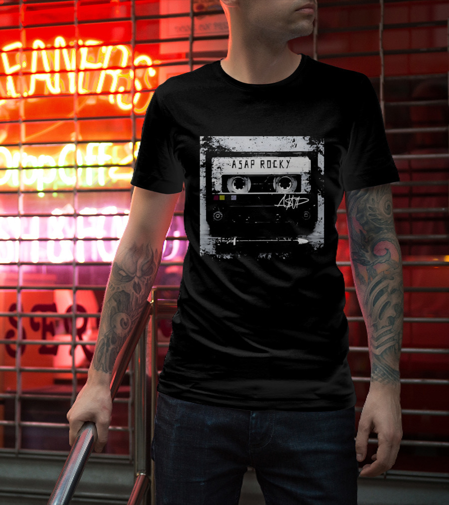 ASAP Rocky Classic Cassette Tape Retro Music T-Shirt