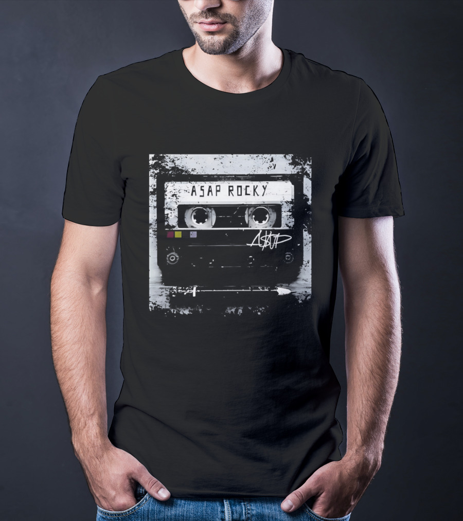 ASAP Rocky Classic Cassette Tape Retro Music T-Shirt