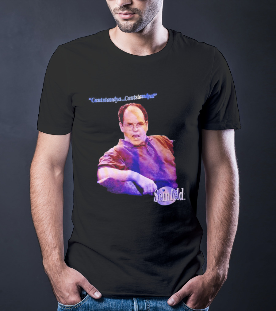 Seinfeld George Costanza Cantstandya 90s TV T-Shirt