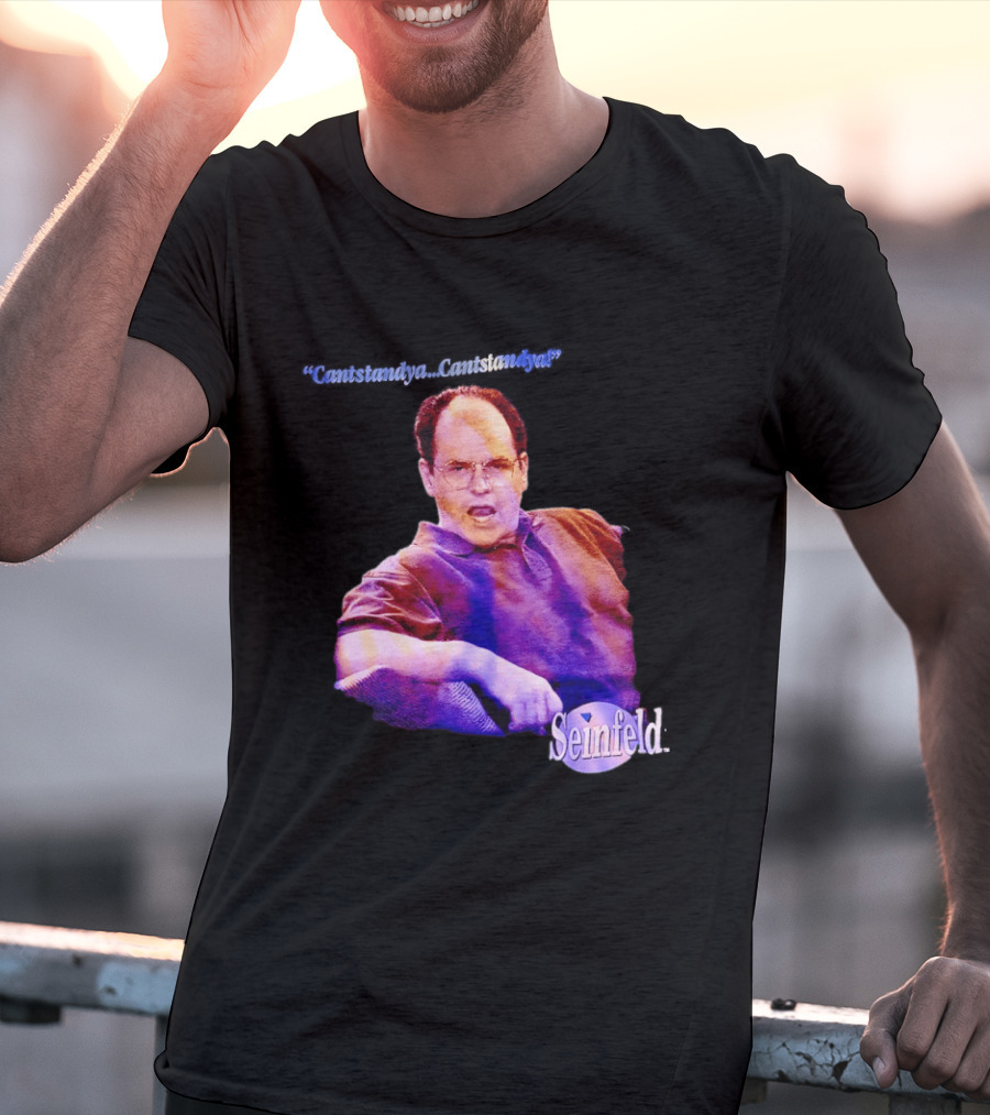 Seinfeld George Costanza Cantstandya 90s TV T-Shirt