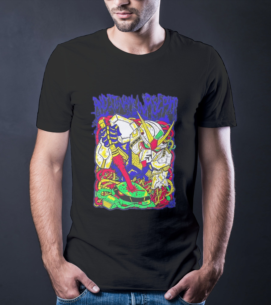 Gundam Mobile Suit Neon Graffiti T-Shirt