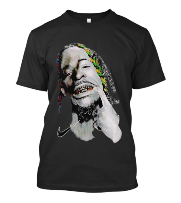 Ja Morant Max90 Nike Iconic Grills And Colorful Braids T-Shirt