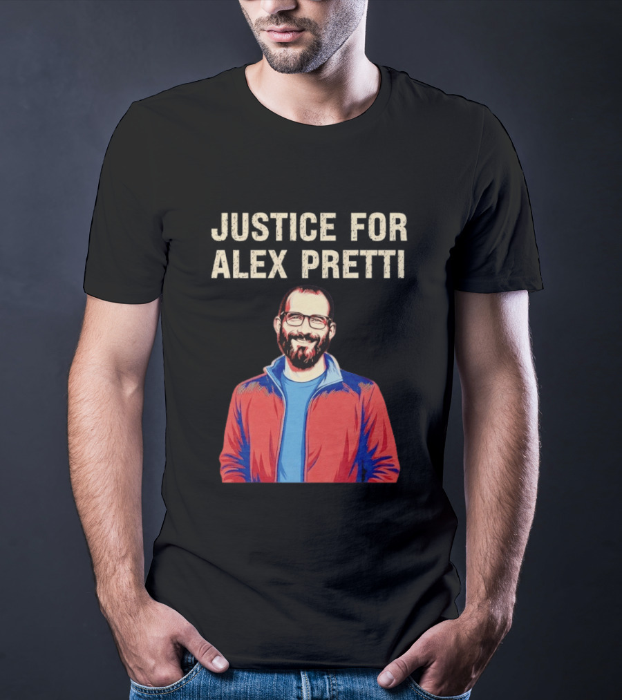 Justice For Alex Pretti Minnesota Anti ICE Protest T-Shirt