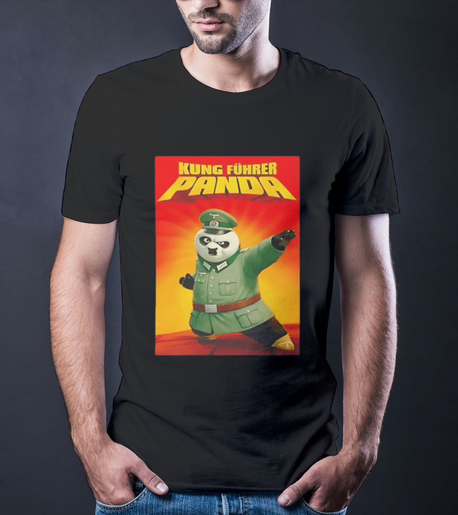 Kung Führer Panda Officer T-Shirt