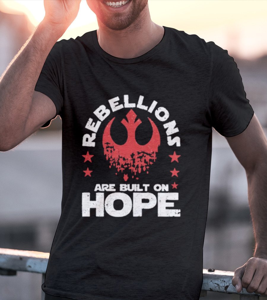 Rebellions Are Built On Hope Star T-Shirt