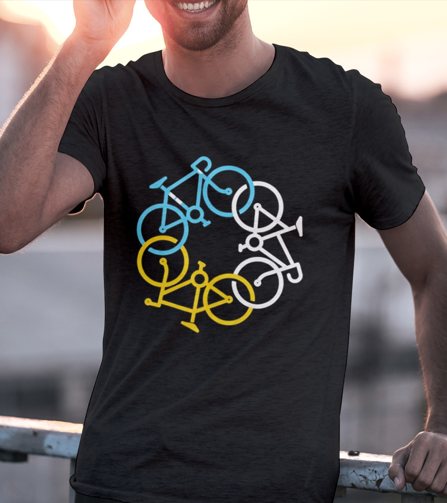 Twin Six Stronger Together Bicycles Trio Embrace T-Shirt