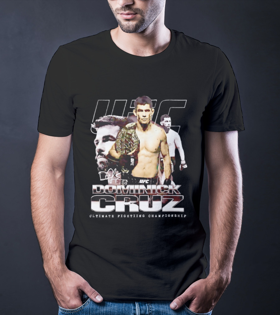 UFC Dominick Cruz Champion Legend Montage T-Shirt