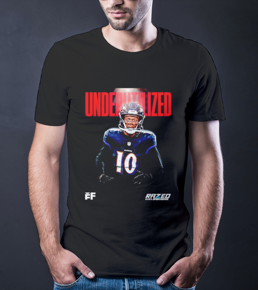 Underutilized Baltimore Ravens Football 10 T-Shirt